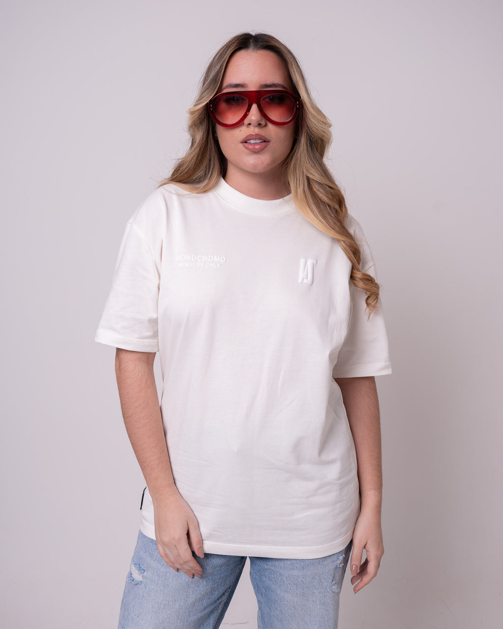Camiseta Monocromo - Blanca Ivory