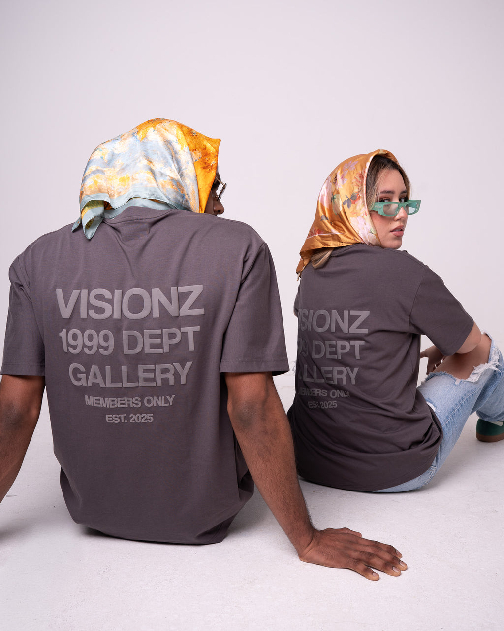 Camiseta Monocromo - Gris